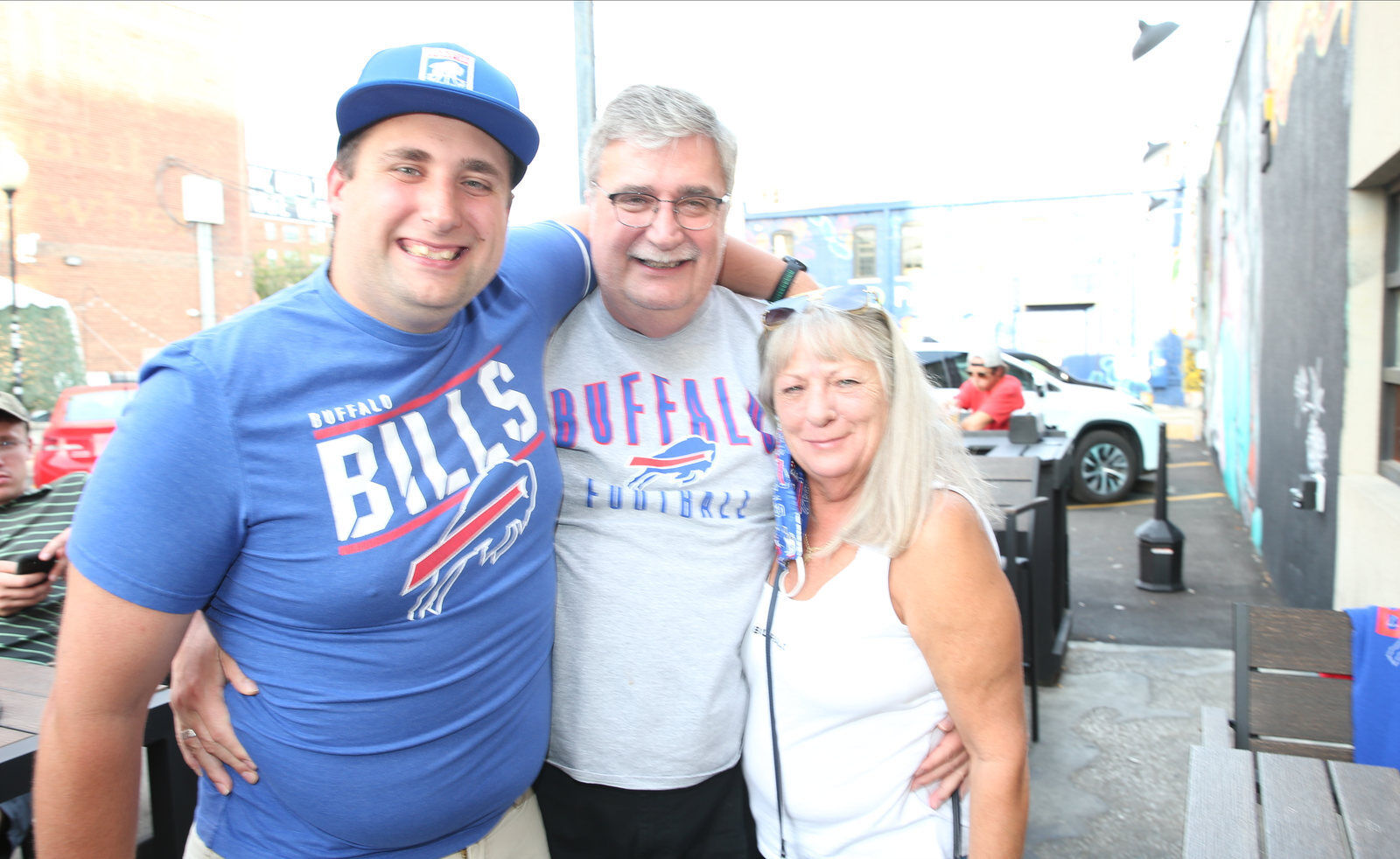 Buffalo Bills backers took over the the Taps on Main Bar